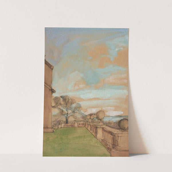 View of Windlestone Hall by Sir William Eden