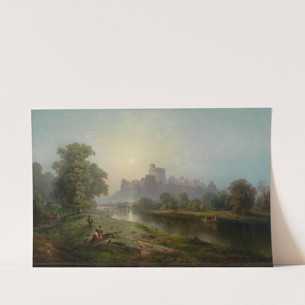 View of Windsor Castle by Edward Moran