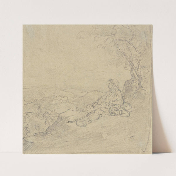 View on Falkenstein by Anton Burger