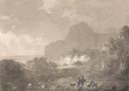 View on the Coast of Italy