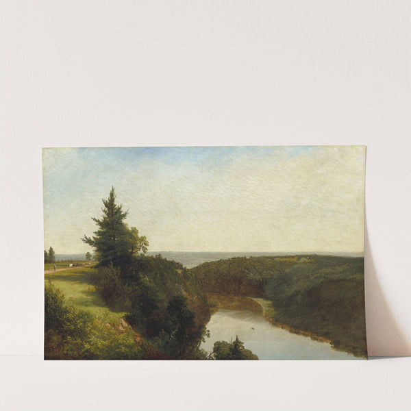 View on the Genesee near Mount Morris by John Frederick Kensett