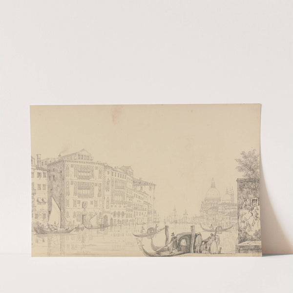 View on the Grand Canal by Sir Charles D'Oyly