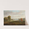 View on the Hudson in Autumn by Thomas Doughty