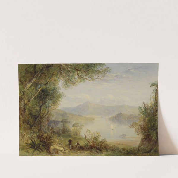 View on the Hudson River by Thomas Creswick