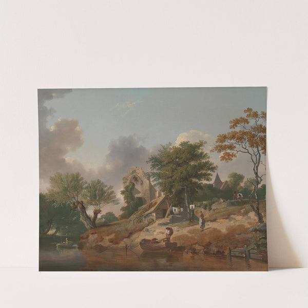View on the Medway (1776) by Francis Wheatley