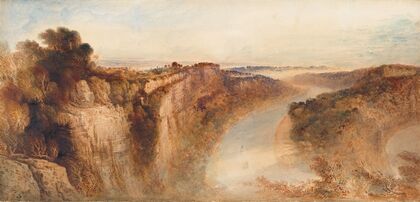 View on the River Wye, Looking towards Chepstow