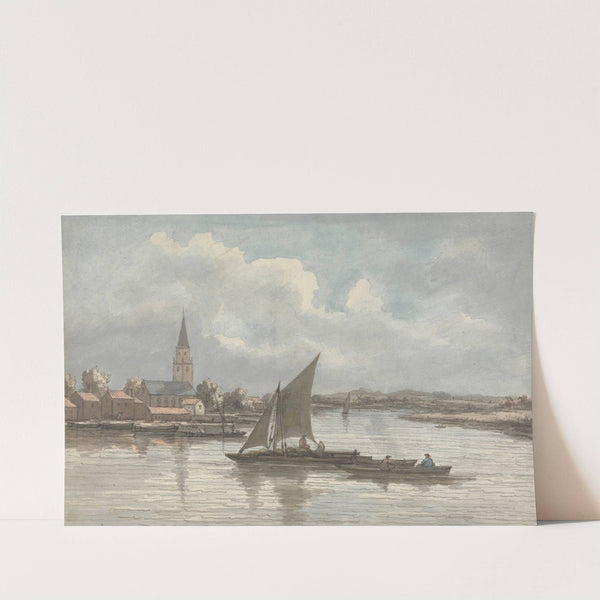 View on the Thames at Batersea by William P. Sherlock