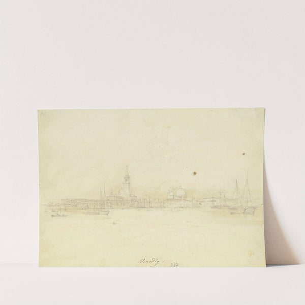 View on Venice by Adolf Hoeffler