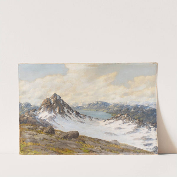 View over the glacier by Halvor Halvorsen