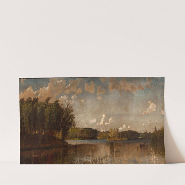 View Taken on the Charles River (1877) by D. Jerome Elwell