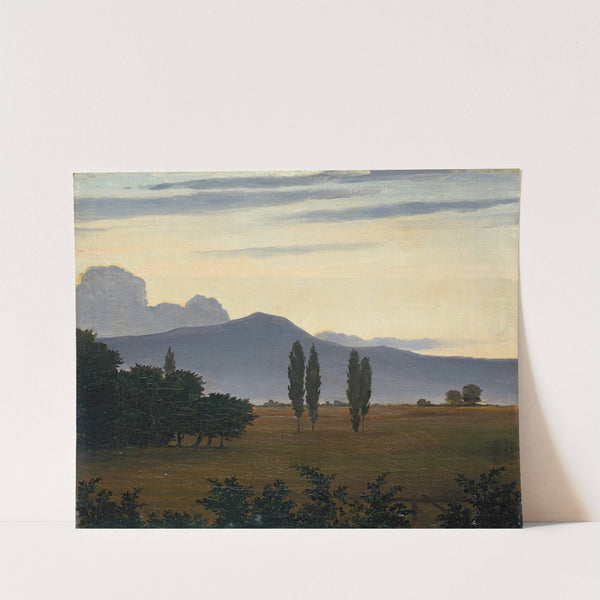View to the Taunus Mountains by Philipp Veit