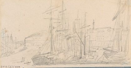 View to the Thames (1835)