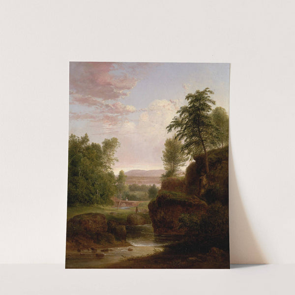 View toward the Hudson River by Thomas Doughty