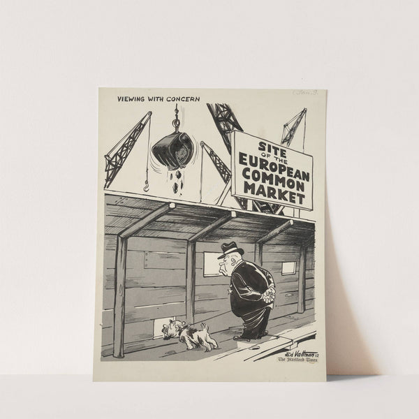 Viewing with concern by Edmund Siegfried Valtman