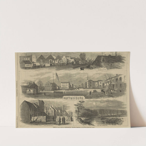 Views in and around Martinsburg, Virginia by Alfred Rudolph Waud