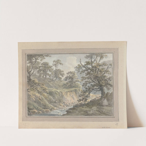 Views in England, Scotland, and Wales: Tour in Scotland: Landscape with Stream by Amos Green