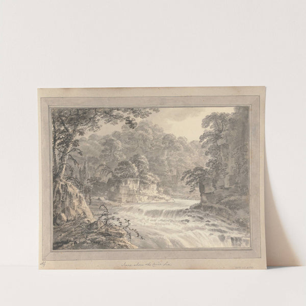 Views in England, Scotland, and Wales: Tour in Scotland: Scene above the Corie Lin (1803) by Amos Green