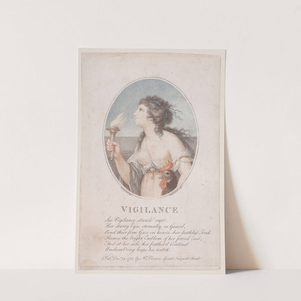 Vigilance (1782) by Francesco Bartolozzi