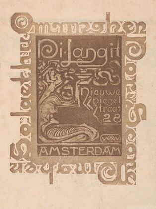 Vignet voor Di Langit, Nieuwe Spiegelstraat 28 te Amsterdam — size preview