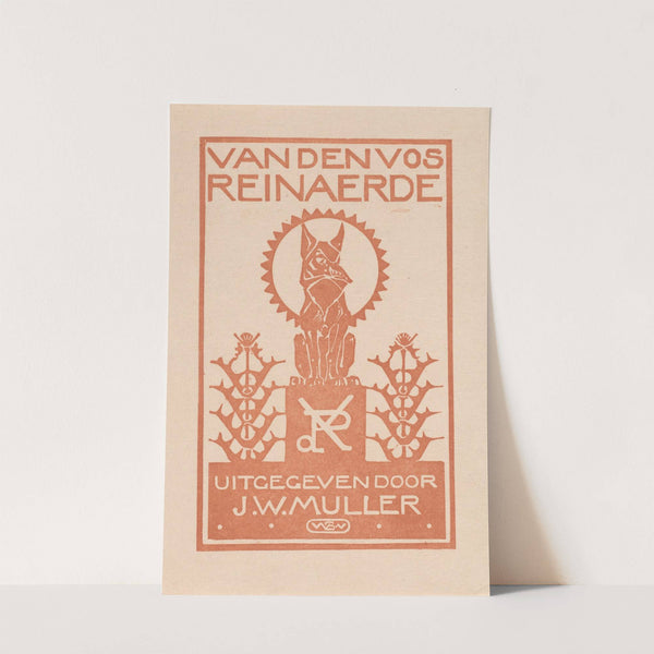 Vignet voor uitgever J.W. Muller by Bernard Willem Wierink