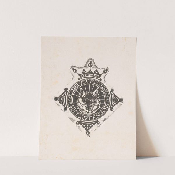 Vignet voor uitgever L.J. Veen (1910) by Bernard Willem Wierink