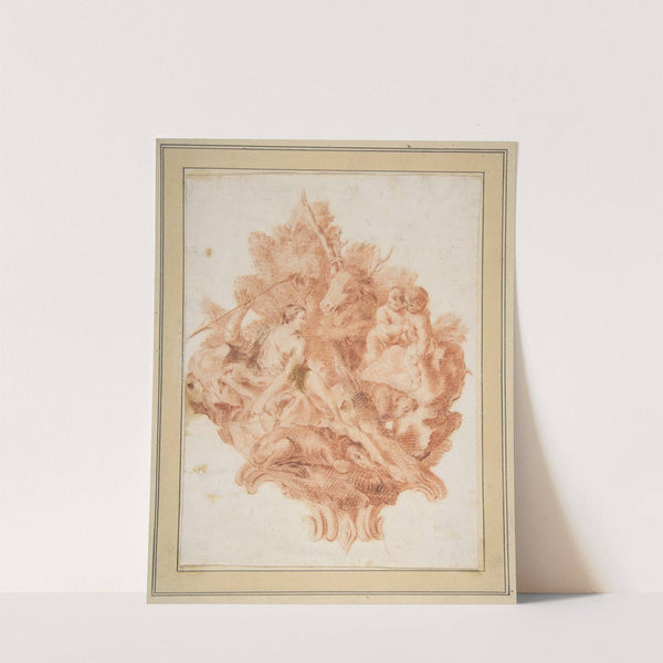 Vignette Illustrating Torquato Tasso's 'Gerusalemme Liberata' (X;78) by Giovanni Battista Piazzetta