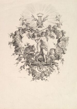 Vignette with Two Nymphs (1778)