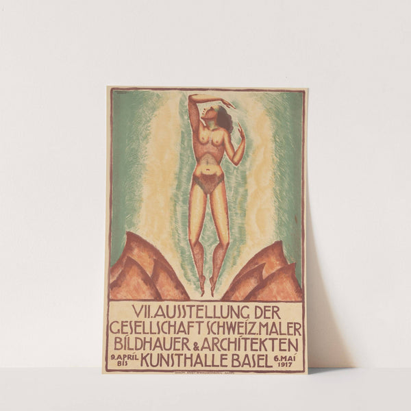VII. Ausstellung der Gesellschaft Schweiz. Maler, Bildhauer & Architekten – Kunsthalle Basel (1917) by Walther Koch