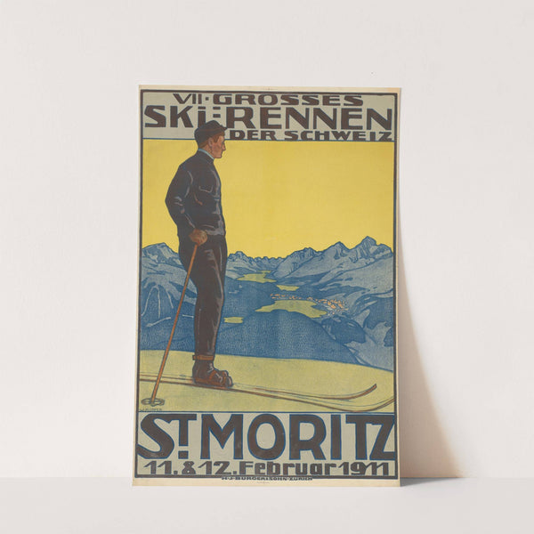VII. Grosses Skirennen der Schweiz 1911 (1911) by Walter Küpfer