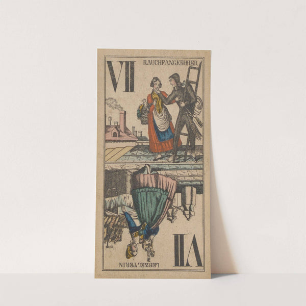 VII; Lebzelterin ; Rauchfangkehrer (1850) by Carl Holdhaus
