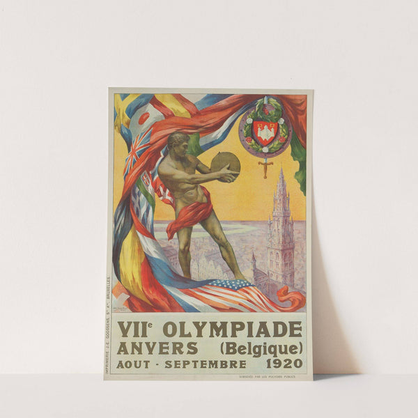 VIIe OLYMPIADE, ANVERS 1920 by Walter van der Ven