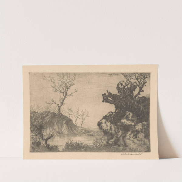 Vijver (1923) by Arend Hendriks