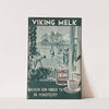 Viking melk; melken som hører til på fiskefeltet by Anders Beer Wilse