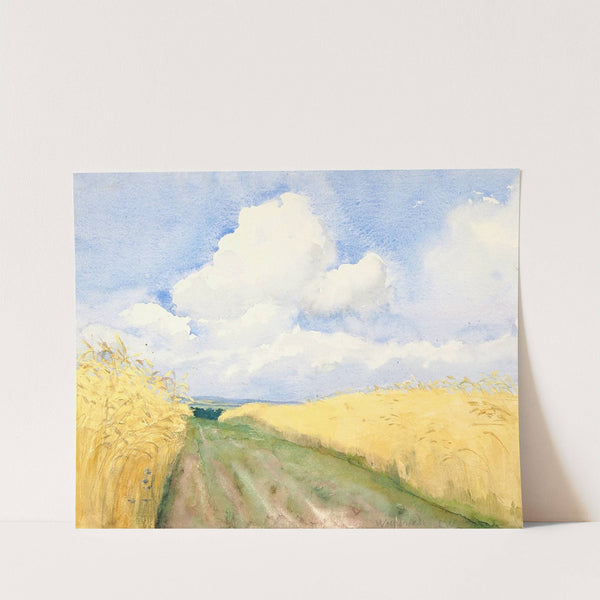 Viljapõld Worpswedes (1908) by Lilly Walther