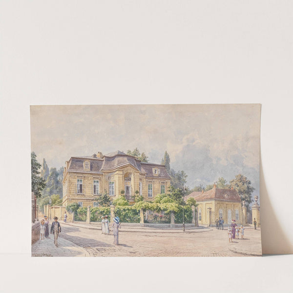 Villa am Meidlinger Tor zum Schönbrunner Schlosspark by Ludwig Hans Fischer