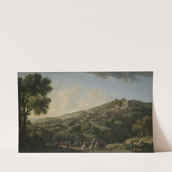 Villa at Caprarola (1746) by Claude-Joseph Vernet