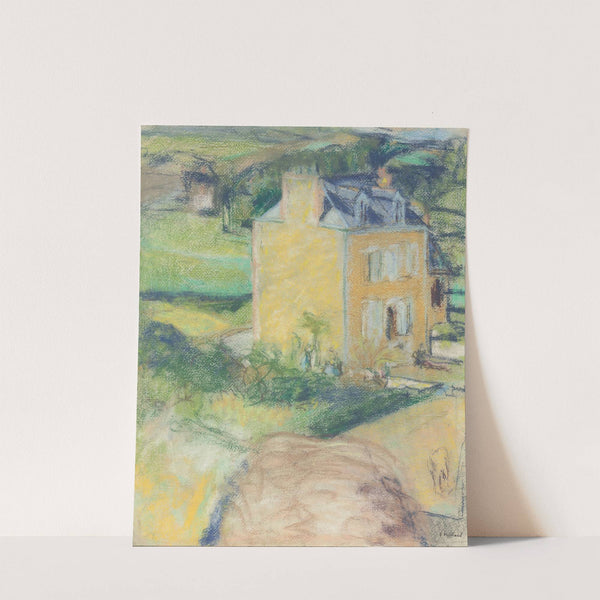 Villa At Saint-Jacut (1909) by Édouard Vuillard