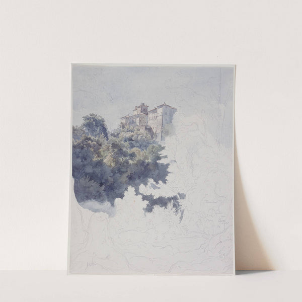 Villa Chigi near Ariccia by Ernst Fries