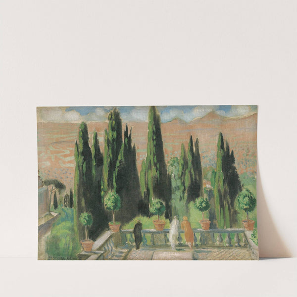 Villa D’este (1928) by Maurice Denis