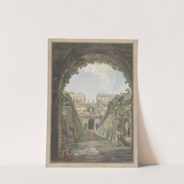 Villa Farnese (ca. 1780) by Abraham-Louis-Rodolphe Ducros