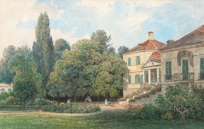 Villa in a park