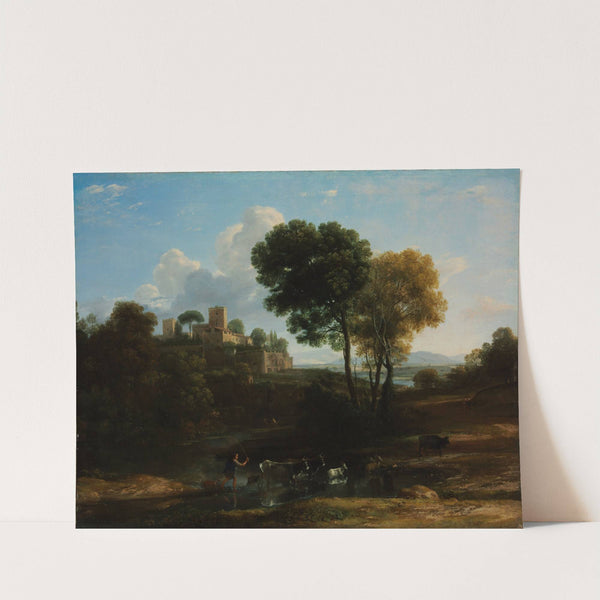 Villa in the Roman Campagna by Claude Lorrain