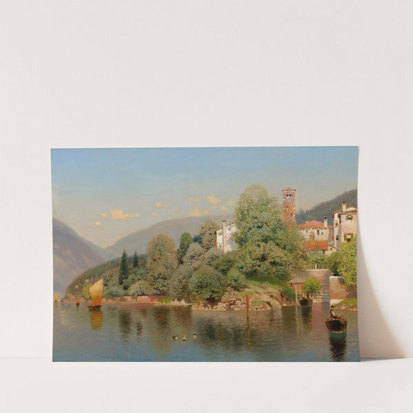 Villa, Lake Como by Henry Pember Smith