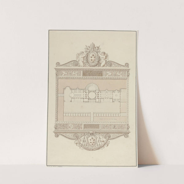 Villa Madama a Rome by Charles Percier