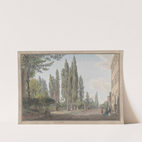 Villa Montalto Negroni (ca. 1780) by Abraham-Louis-Rodolphe Ducros