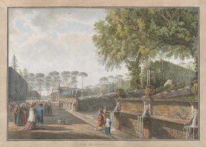 Villa Pamphili (ca. 1780)