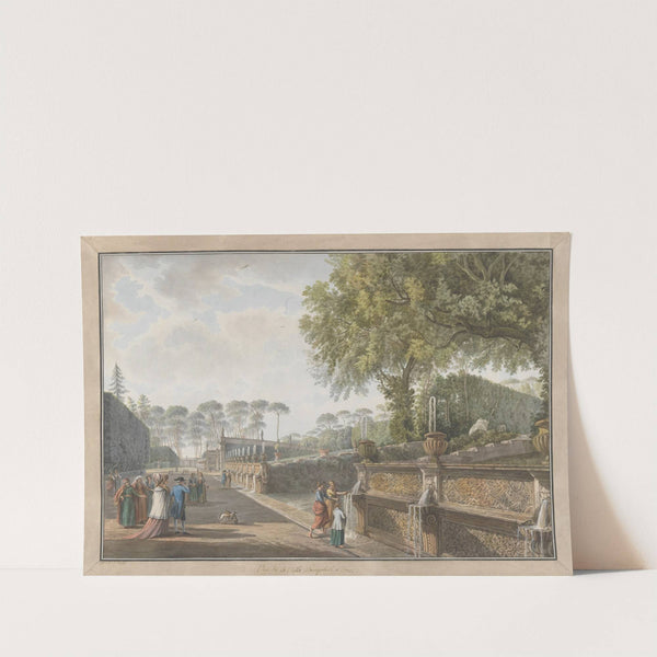 Villa Pamphili (ca. 1780) by Abraham-Louis-Rodolphe Ducros