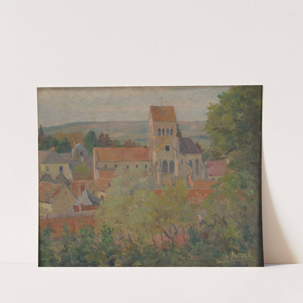 Village by Gustave Pierre