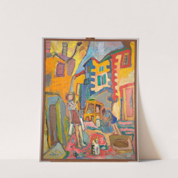 Village Back-Street by Sasza Blonder