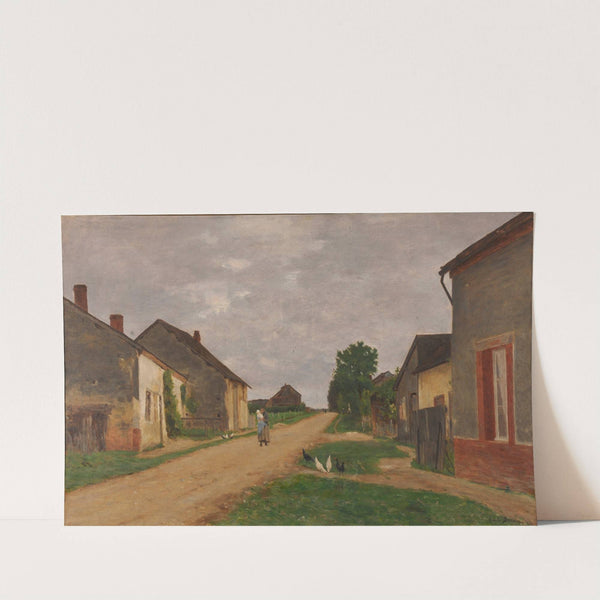 Village champenois by Émile Barau